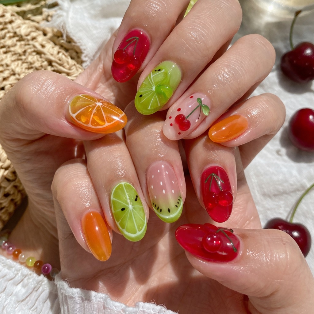 Fruit-Inspired Nails